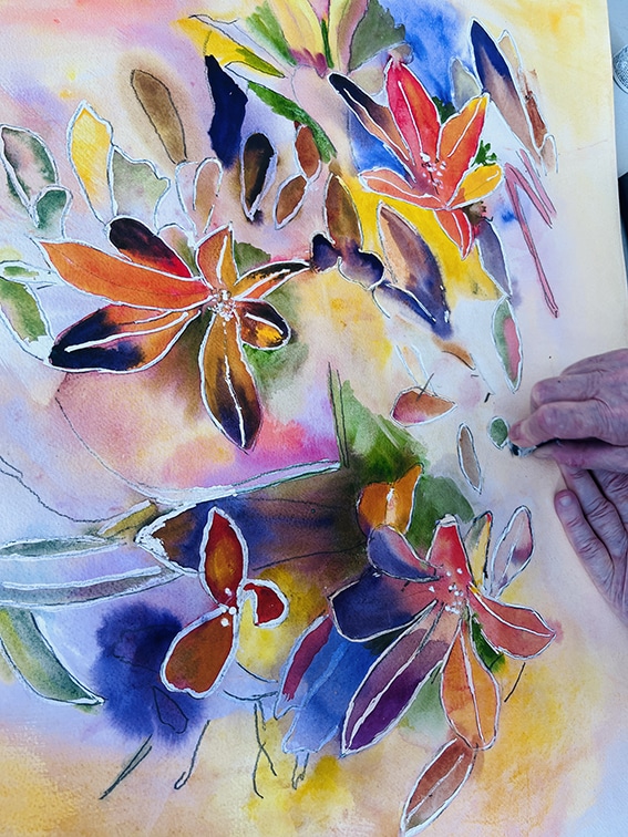 FLEUR AQUARELLE 9