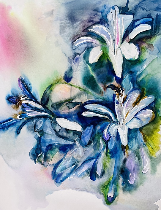 FLEUR AQUARELLE 4