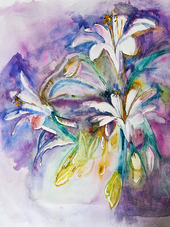 FLEUR AQUARELLE 8